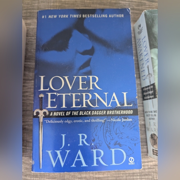 Set Of Black Dagger Brotherhood Novels By J.R. Ward Books 1-3 - Picture 3 of 12